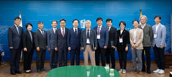 공과대학 건축학 교육인증  실사단 접견